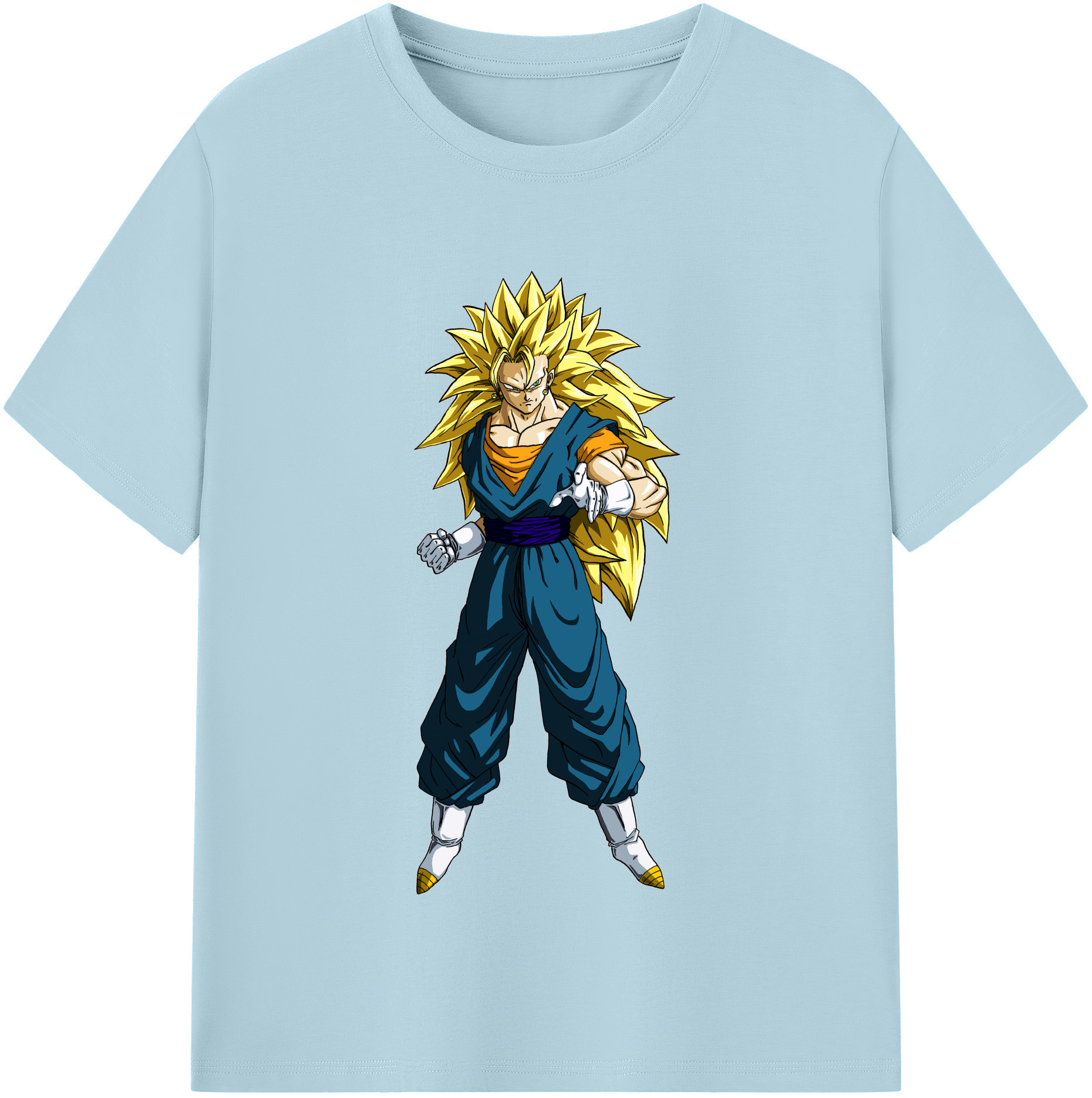（画像用） ドラゴンボール ベジット DRAGON BALL Vegetto 綿100％半袖Tシャツ（フロントプリント）